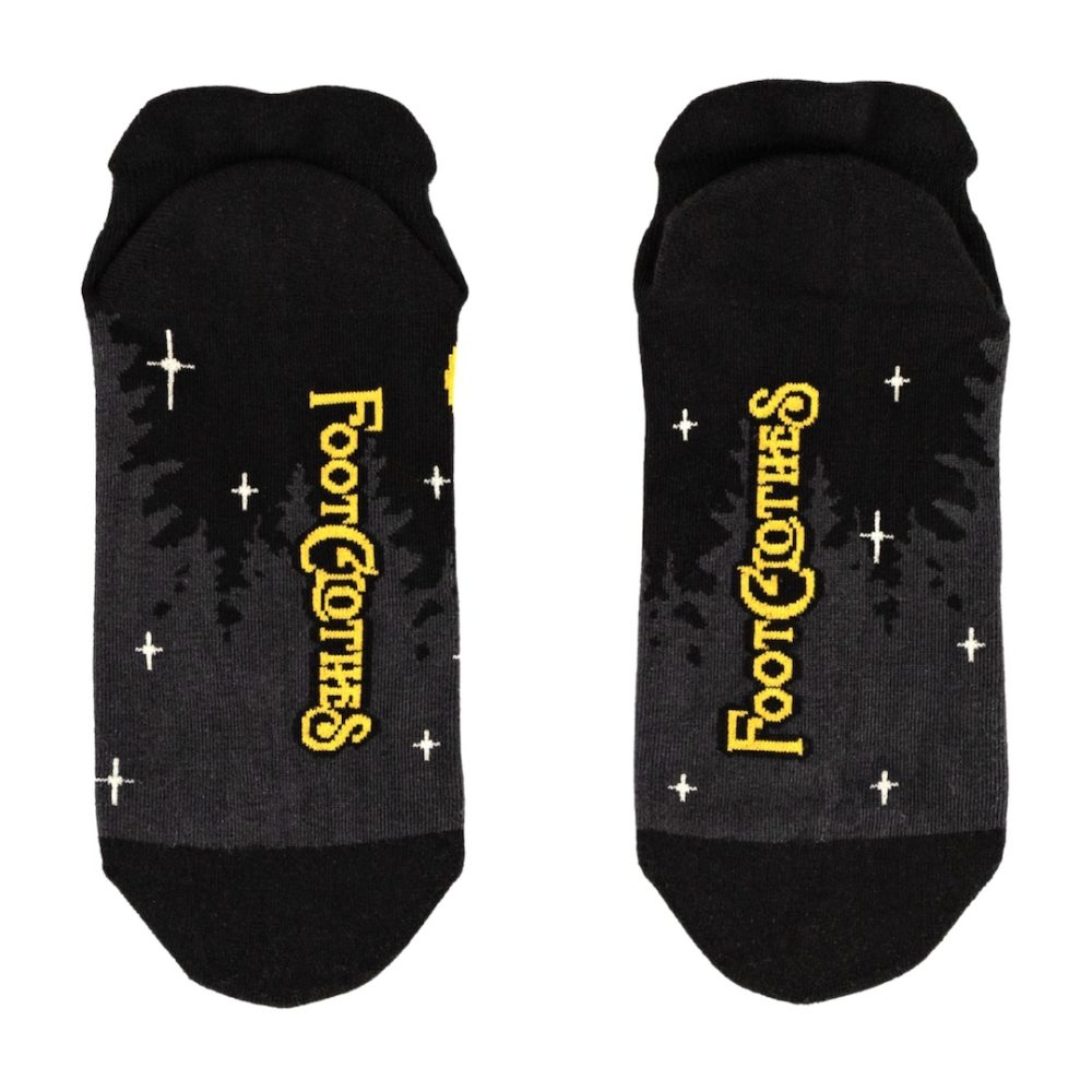 Footclothes - Cute Mothman Split L/R Design Ankle socks - Multicolours